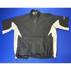 Sunice Hurricane Men's GTX Waterproof Golf Jacket 1/2 Zip Size M Short Sleeve